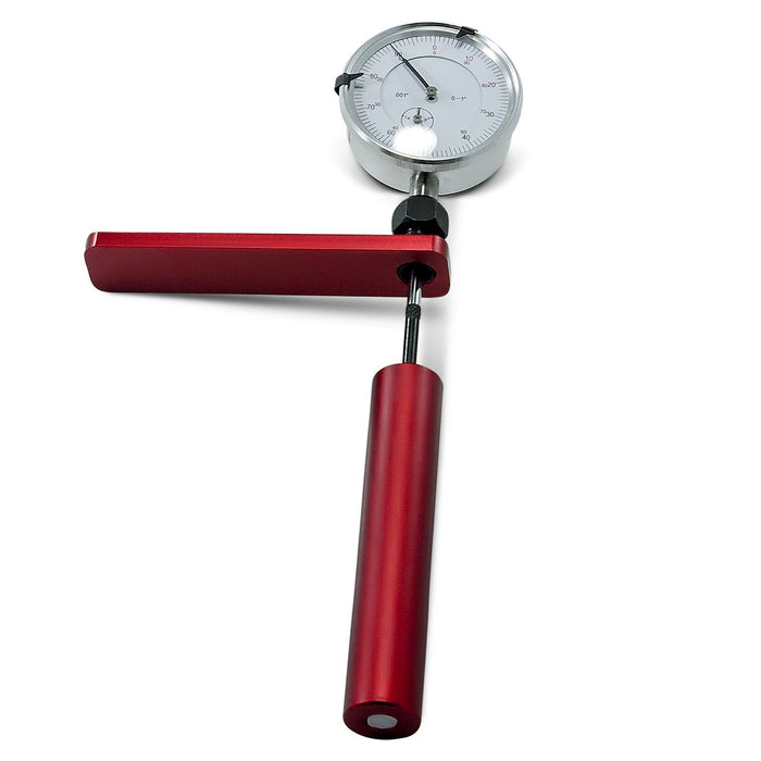 ProForm 66516 Pinion Depth Setting Tool Universal Dial Indicator 0-1.000 Inch Range Reads in 0.001 Increment Billet Aluminum Red Anodized Proform - Truck Part Superstore