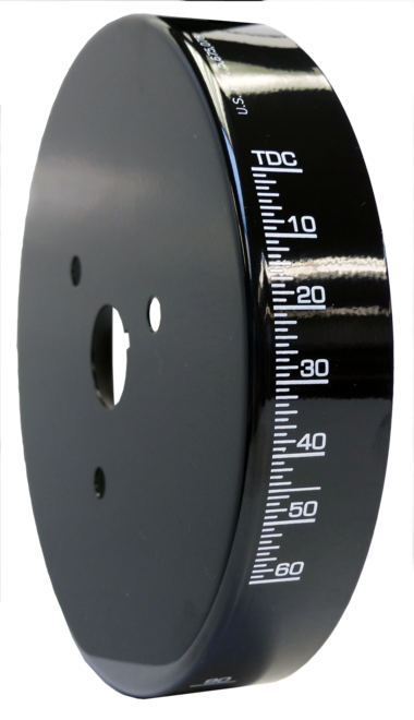 ProForm 66518BKC Engine Harmonic Balancer Cover For SB Chevy using 8 Inch Damper Black Proform - Truck Part Superstore