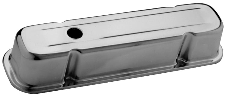 ProForm 66732 Engine Valve Covers Stamped Steel Tall Chrome w/Baffles For Pontiac 301-455 No Logos Proform - Truck Part Superstore