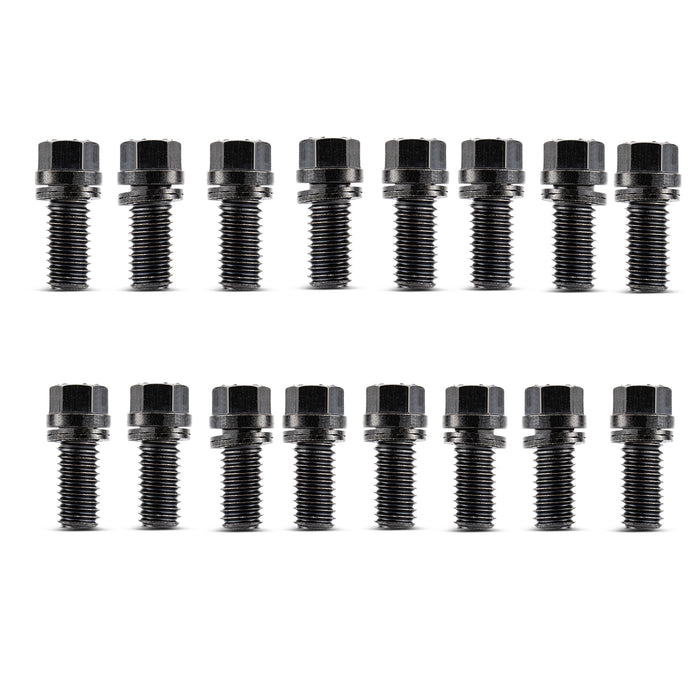 ProForm 66752 Wedge-Locking Header Bolts Hex Head 3/8 Diameter X 3/4 Inch Blk Oxide 16 Pcs Proform - Truck Part Superstore