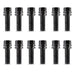 ProForm 66753 Wedge-Locking Header Bolts Hex Head 3/8 Diameter X 1 Inch Black Oxide 12 Pcs Proform - Truck Part Superstore