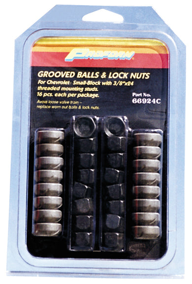 ProForm 66924C Engine Rocker Arm Ball And Nut Kit Fits 3/8-24 Thread Stud For Stamped Rockers Proform - Truck Part Superstore