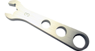 ProForm 66970C Aluminum AN Hex Wrench 3AN .50 Inch Fittings Clear Anodized Aluminum Proform - Truck Part Superstore