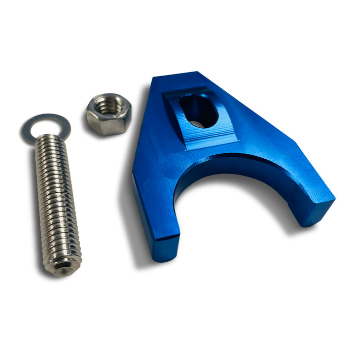 ProForm 66986 Engine Distributor Clamp Heavy Duty Blue Finish Fits Chevy V8/V6 Engines Proform - Truck Part Superstore