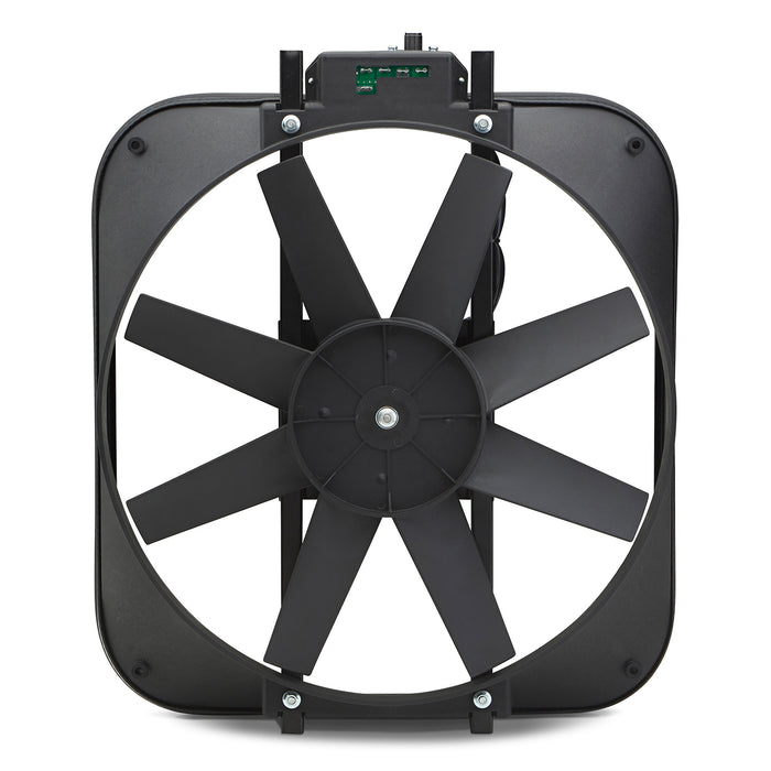 ProForm 67015 Electric Radiator Fan High Perf. Mustang Model with Thermostat 15 In 2800CFM Proform - Truck Part Superstore