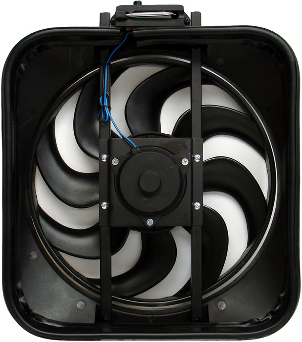 ProForm 67029 S-Blade Radiator Fan High Performance Model with Thermostat 15 In 2800CFM Universal Proform - Truck Part Superstore