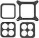 ProForm 67160C Engine Carburetor Spacer Kit Trackside Kit Has 4-Hole Open and Tapered Inserts Proform - Truck Part Superstore
