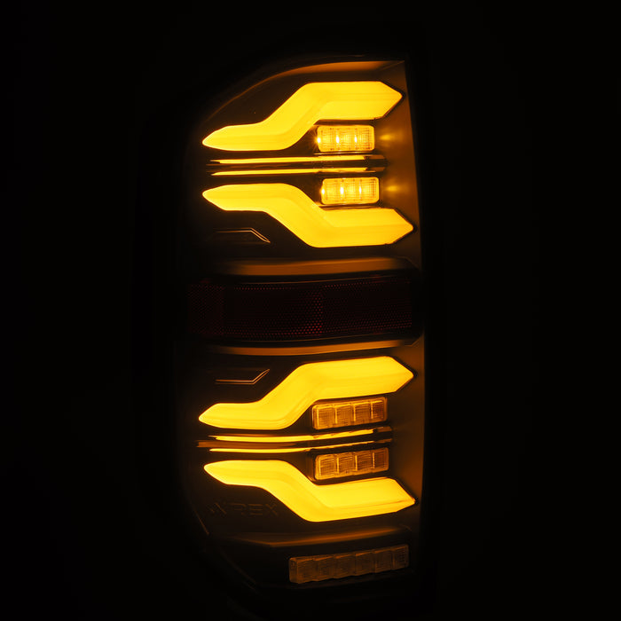 AlphaRex 672030 LED Taillights Alpha-Black - Truck Part Superstore
