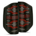 AlphaRex 672050 LED Taillights Black-Red - Truck Part Superstore