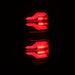 AlphaRex 672050 LED Taillights Black-Red - Truck Part Superstore