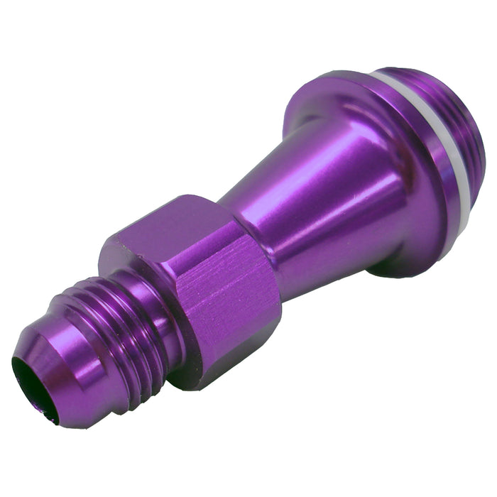 ProForm 67241 Carburetor Fuel Bowl Inlet Fitting Kit -6AN Male to 7/ 8-20 Male Sold Each Proform - Truck Part Superstore