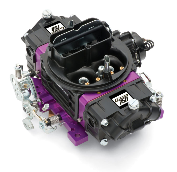 ProForm 67313 Black Street Series Carburetor 750 CFM Mechanical Secondary Black/ Purple Proform - Truck Part Superstore