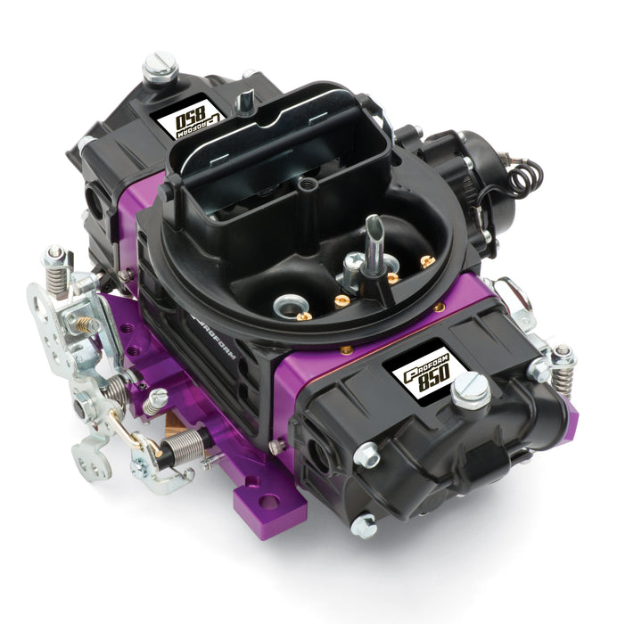 ProForm 67314 Black Street Series Carburetor 850 CFM Mechanical Secondary Black/ Purple Proform - Truck Part Superstore
