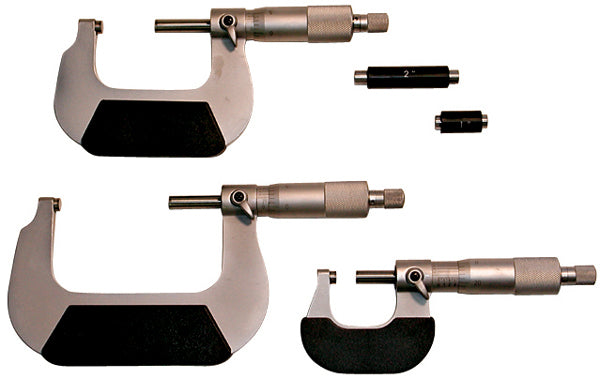 ProForm 67436 Micrometer Measures 0 to 3 Inch Range in .0001 Increments Steel Plastic Carrying Case Included Proform - Truck Part Superstore