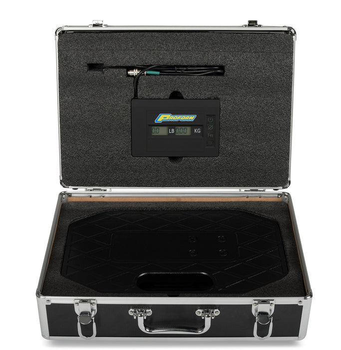 ProForm 67646 Race Car Gas Can Scale 400 LB Capacity 0.1 LB Resolution Backlit LCD Display Pounds and Kilograms Proform - Truck Part Superstore