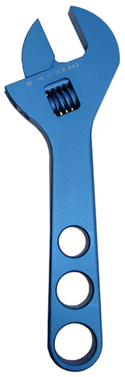 ProForm 67728 Adjustable AN Fitting Wrench This Wrench Fits AN Fitting Sizes 10AN-20AN Blue Anodized Billet Aluminum Proform - Truck Part Superstore