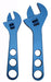 ProForm 67729 Adjustable AN Fitting Wrench Set Aluminum Blue Anodized Complete Set Proform - Truck Part Superstore