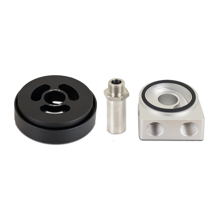 Mishimoto MMOCA-BRZ-13 Non-Thermostatic Oil Sandwich Plate Adapter, 13+ Subaru BRZ/Toyota 86/Scion FRS - Truck Part Superstore