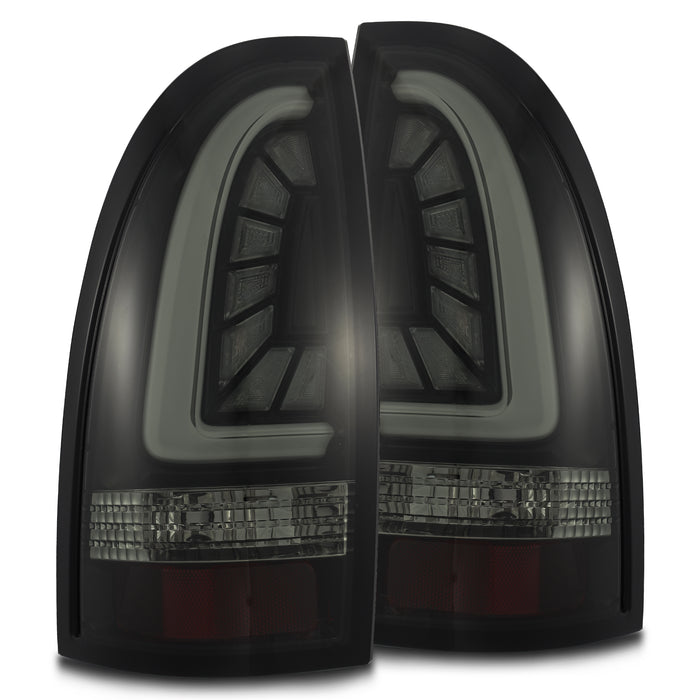 AlphaRex 680030 LED Taillights Jet Black - Truck Part Superstore