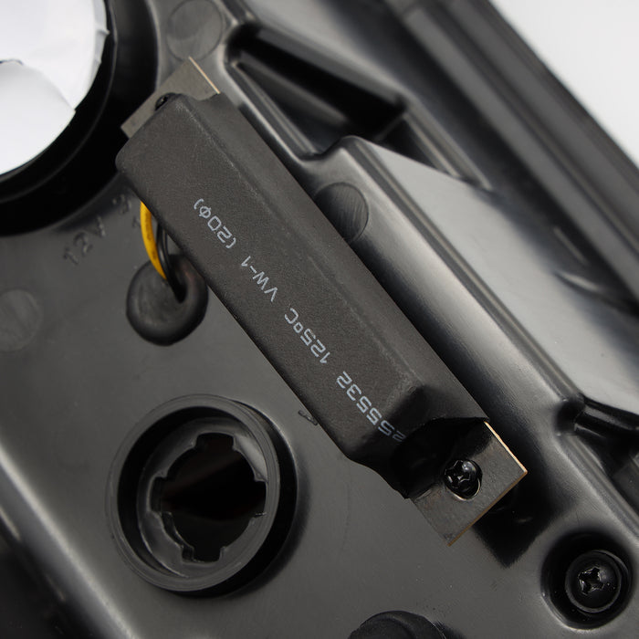 AlphaRex 680030 LED Taillights Jet Black - Truck Part Superstore