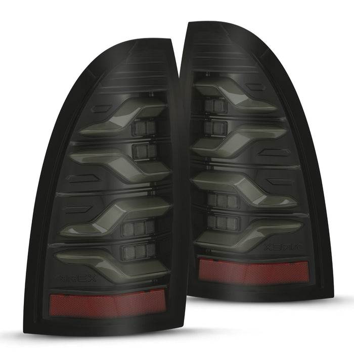 AlphaRex 680050 LED Taillights Alpha-Black - Truck Part Superstore