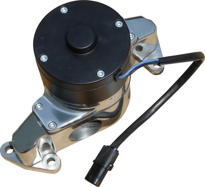 ProForm 68220P Electric Engine Water Pump Aluminum Polished Finish Fits SB Ford Engines Proform - Truck Part Superstore