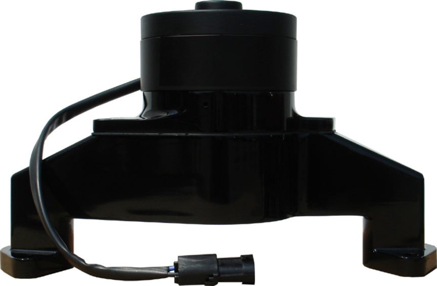 ProForm 68230BK Electric Engine Water Pump Aluminum Black Powder Coat Fits BB Chevy Engines Proform - Truck Part Superstore