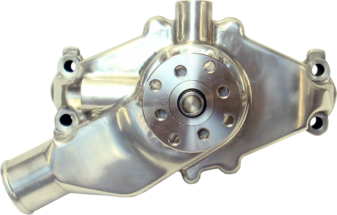 ProForm 68244 Engine Water Pump Mechanical Short Style High Flow Model Polished SB Chevy Proform - Truck Part Superstore