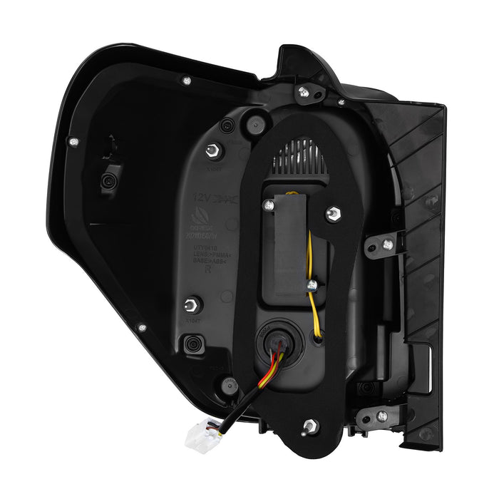 AlphaRex 690030 LED Taillights Alpha-Black - Truck Part Superstore