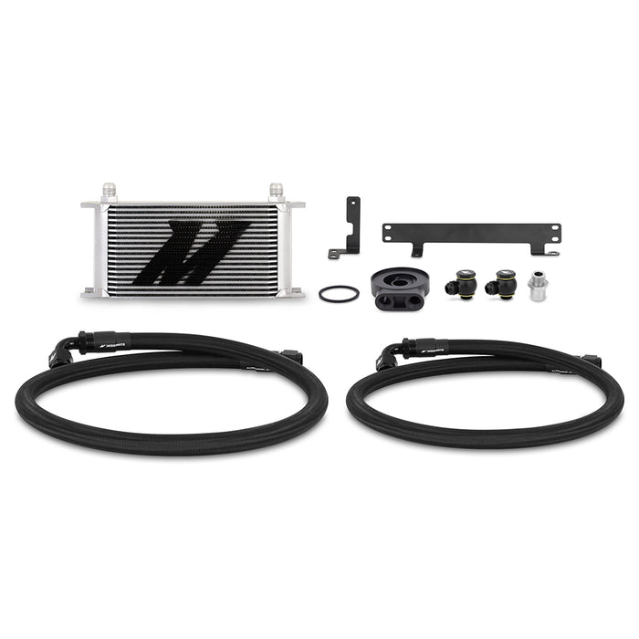 Mishimoto MMOC-WRX-22SL Oil Cooler Kit, Fits Subaru WRX 2022+, Silver - Truck Part Superstore