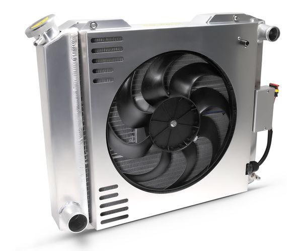 ProForm 69590-17 Slim-Fit Radiator System Universal Ford Style 17.0 Inch Core Manual Transmission Proform - Truck Part Superstore