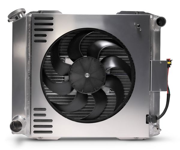 ProForm 69590-17 Slim-Fit Radiator System Universal Ford Style 17.0 Inch Core Manual Transmission Proform - Truck Part Superstore