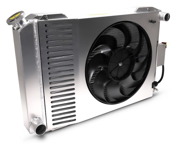 ProForm 69590-23 Slim-Fit Radiator System Universal Ford Style 23.0 Inch Core Manual Transmission Proform - Truck Part Superstore