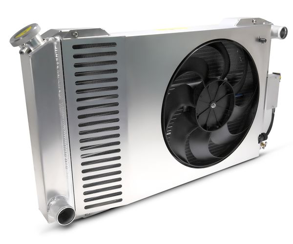 ProForm 69590-26 Slim-Fit Radiator System Universal Ford Style 26.0 Inch Core Manual Transmission Proform - Truck Part Superstore