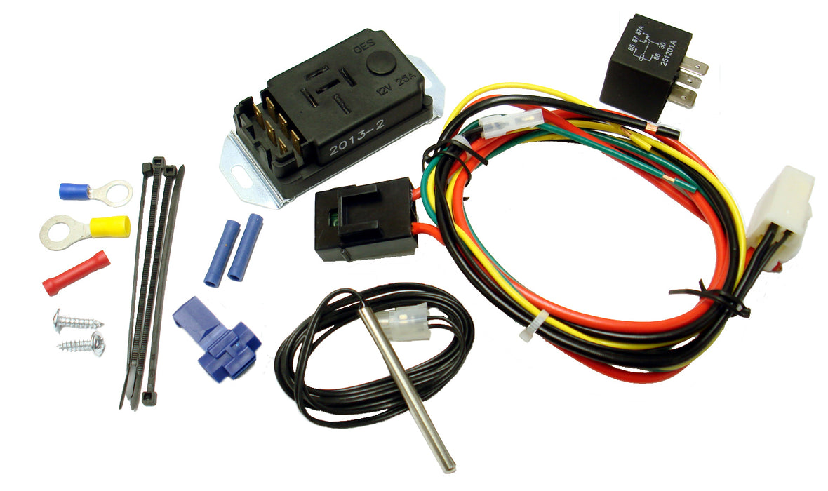 ProForm 69599 Electric Fan Controller Adjustable 150-240 degree range Push-in probe sensor Proform - Truck Part Superstore