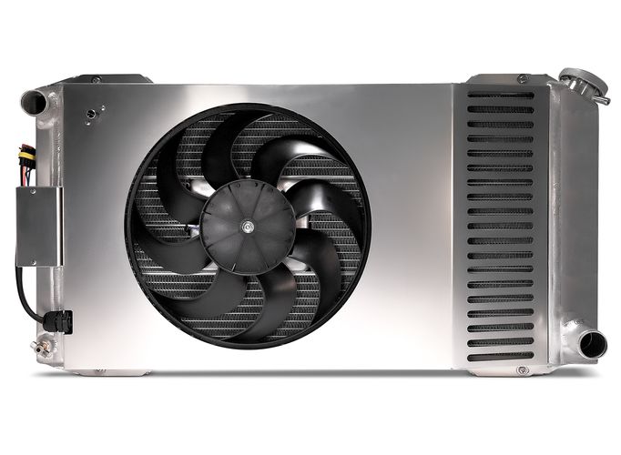 ProForm 69625.1 Slim-Fit Radiator System 1968-77 Chevelle/El Camino, 1968-72 GTO, 1968-77 Buick/Oldsmobile, 1970-77 Monte Carlo, 1971-79 Impala Manual Transmission Proform - Truck Part Superstore