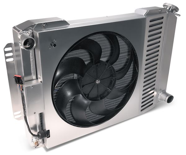 ProForm 69695.1 Slim-Fit Radiator System Mopar 1970-74 E-Body, 1960-88 A/B-Body, 1959-60 El Camino, 1966-67 Chevelle/El Camino/Malibu Manual Transmission Proform - Truck Part Superstore