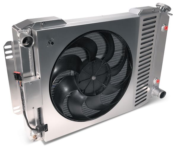 ProForm 69695.2 Slim-Fit Radiator System Mopar 1970-74 E-Body, 1960-88 A/B-Body, 1959-60 El Camino, 1966-67 Chevelle/El Camino/Malibu Automatic Transmission Proform - Truck Part Superstore