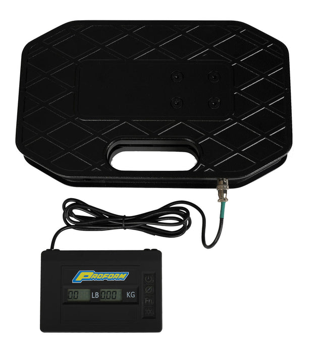 ProForm 67646 Race Car Gas Can Scale 400 LB Capacity 0.1 LB Resolution Backlit LCD Display Pounds and Kilograms Proform - Truck Part Superstore