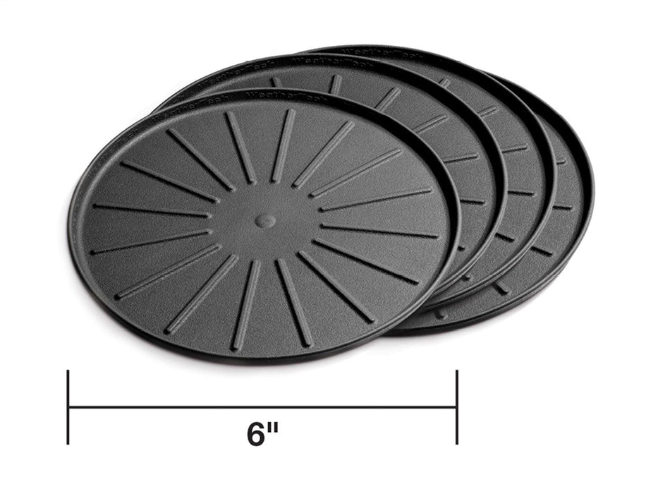 Weathertech 8A6CSTBK Round Coaster Set - Truck Part Superstore