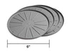 Weathertech 8A6CSTGR Round Coaster Set - Truck Part Superstore