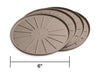 Weathertech 8A6CSTTC Terracotta Round Coaster Set - Truck Part Superstore