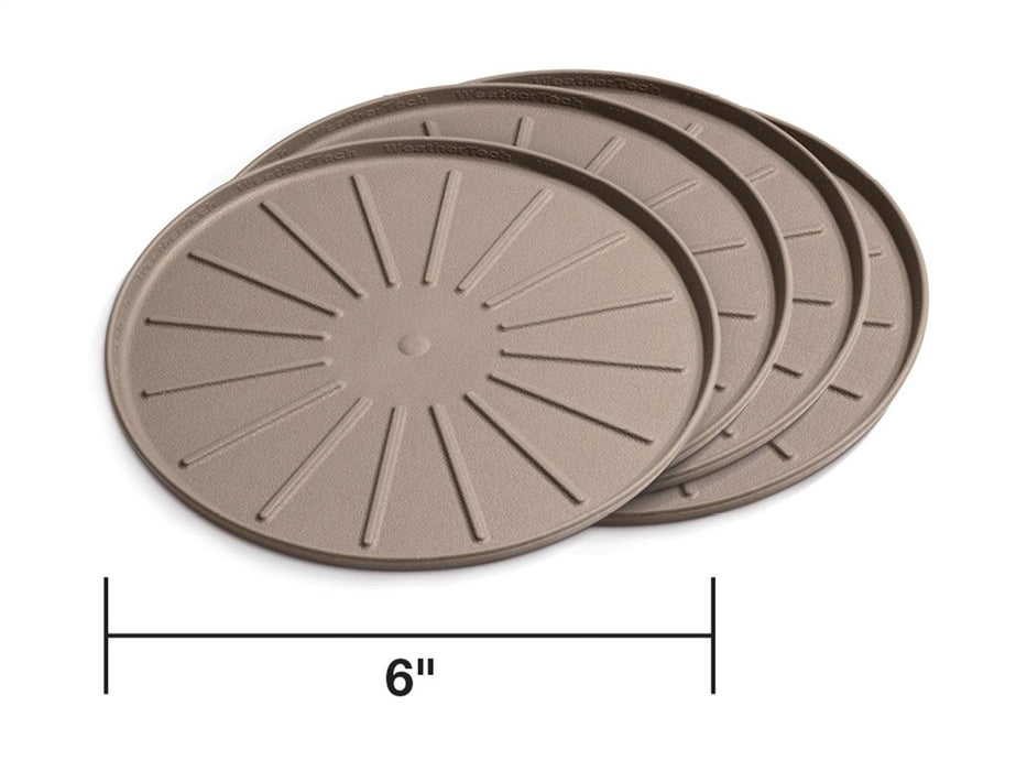 Weathertech 8A6CSTTN Round Coaster Set - Truck Part Superstore