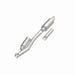 MagnaFlow Exhaust Products 19533 Direct-Fit Muffler Replacement Kit With Muffler - Truck Part Superstore