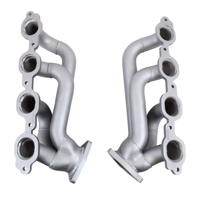 BBK Performance Parts 4048 2019-2022 Chevy GM Truck 5.3L 6.2L 1-3/4 Shorty Headers (TITANIUM CERAMIC) - Truck Part Superstore