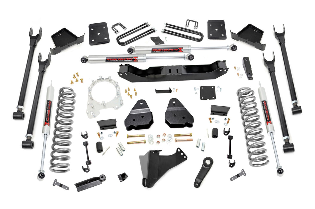 Rough Country 52640 6 Inch Lift Kit - 4-Link - No OVLD - M1 - Ford Super Duty (17-22) - Truck Part Superstore