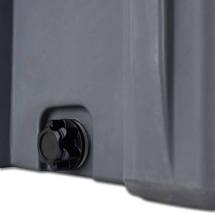 Mishimoto BNHC-169LG Borne Off-Road Hard Case, 169QT, Gunship Gray - Truck Part Superstore