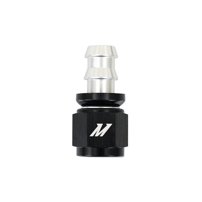 Mishimoto MMFT-PL-8S Mishimoto Push-Lock Fitting, -8AN, Straight - Truck Part Superstore