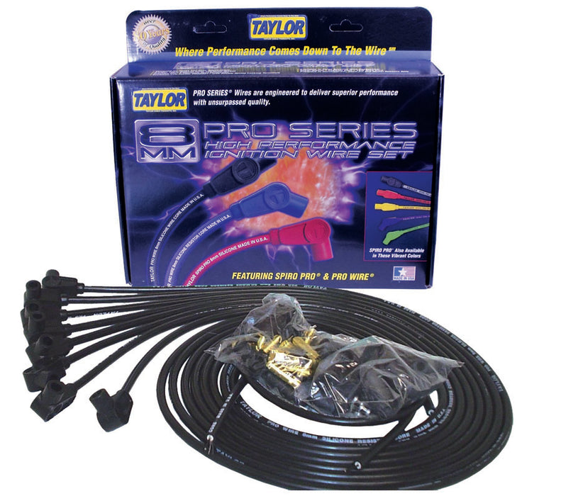 Taylor Cable 70051 8mm Pro Wire Ignition Wire Set - Truck Part Superstore