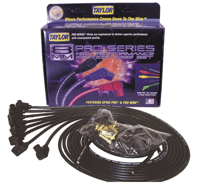 Taylor Cable 70051 8mm Pro Wire Ignition Wire Set - Truck Part Superstore